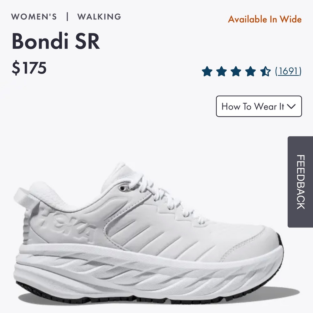 HOKA Bondi SR